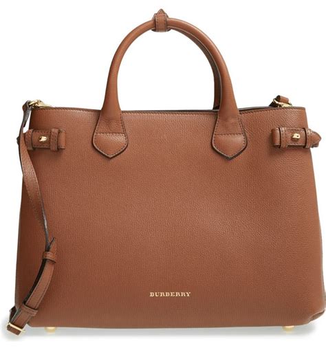 Burberry medium top handle tote